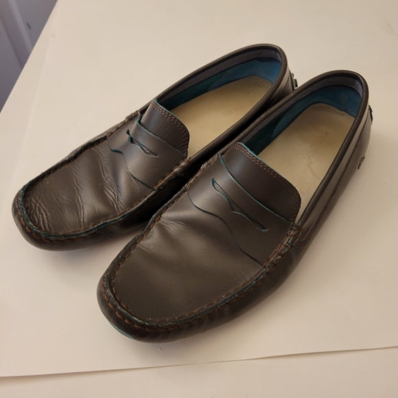 Izod Men's size 12 leather pre-owed - Picture 8 of 16